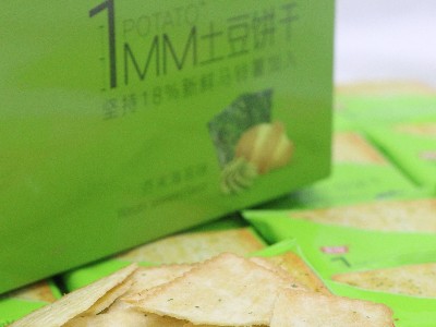 芥末味薄脆餅?。∠挛绮桦p倍快樂~