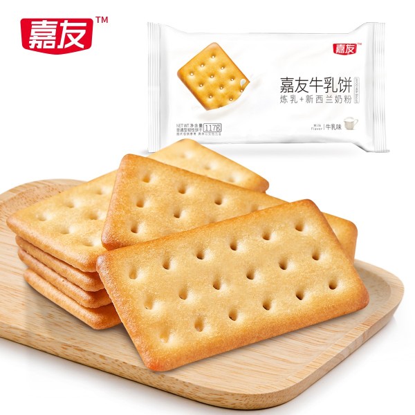 嘉友牛乳餅干牛乳味117g